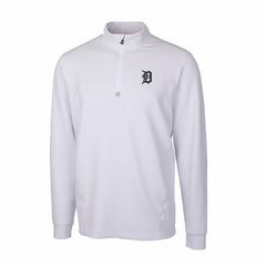 Detroit Tigers Cutter & Buck Traverse Stretch Quarter-Zip Pullover Top - MLB