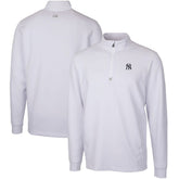 New York Yankees Cutter & Buck Traverse Stretch Quarter-Zip Pullover Top - MLB