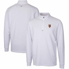 New York Mets Cutter & Buck Traverse Stretch Quarter-Zip Pullover Top - MLB