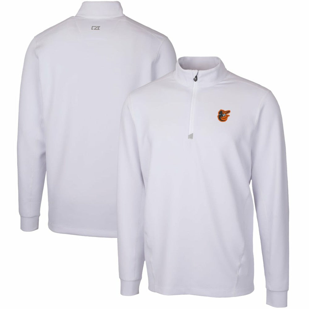 Baltimore Orioles Cutter & Buck Traverse Stretch Quarter-Zip Pullover Top - MLB