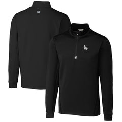 Los Angeles Dodgers Cutter & Buck Traverse Stretch Quarter-Zip Pullover Top - MLB