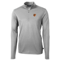 Baltimore Orioles Cutter & Buck Virtue Eco Pique Recycled Quarter-Zip Pullover Top - MLB