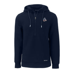 Baltimore Orioles Cutter & Buck Stars & Stripes Roam Eco Half-Zip Recycled Pullover Hoodie - MLB