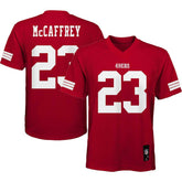 Christian McCaffrey San Francisco 49ers Preschool Replica Player Jersey Scarlet | NFL