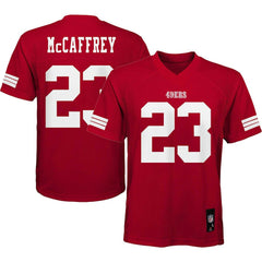 Christian McCaffrey San Francisco 49ers Preschool Replica Player Jersey Scarlet | NFL