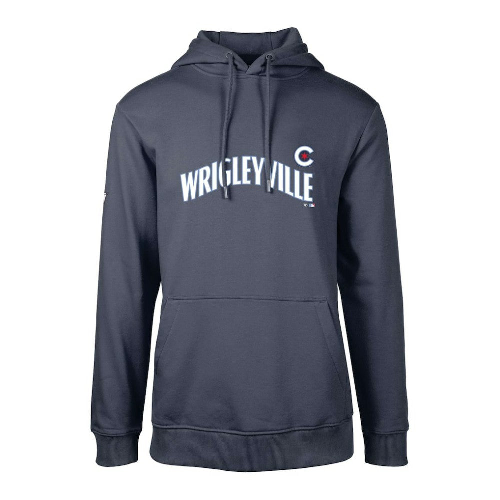 Chicago Cubs Levelwear City Connect Podium Core Logo Pullover Hoodie - MLB