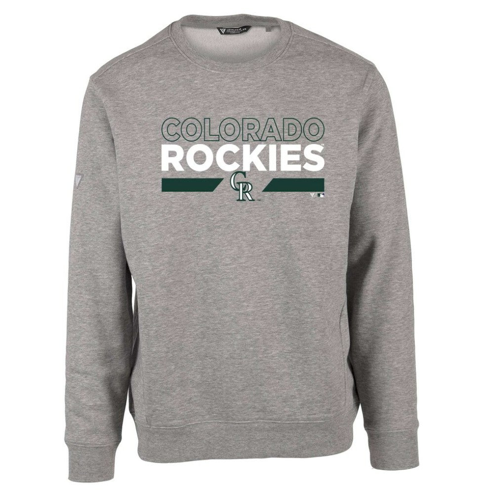 Colorado Rockies Levelwear City Connect Zane No Hitter Pullover Sweatshirt - MLB