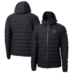 Philadelphia Eagles Cutter & Buck Helmet Mission Ridge Repreve Eco Insulated Puffer Full-Zip Jacket Black | NFL