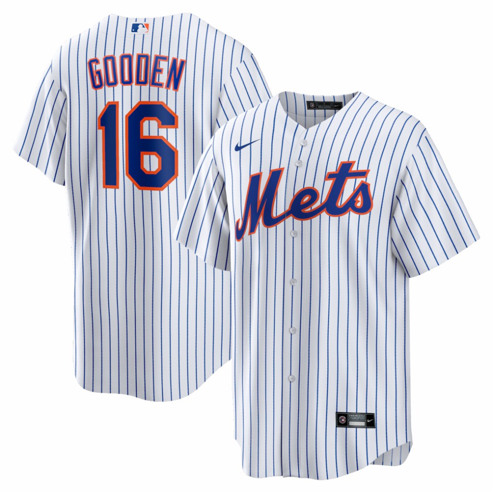 Dwight Gooden New York Mets Nike Home Retired Player Replica Jersey - MLB