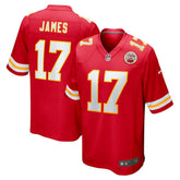 Richie James Kansas City Chiefs Game Jersey Red | Nike for Sale