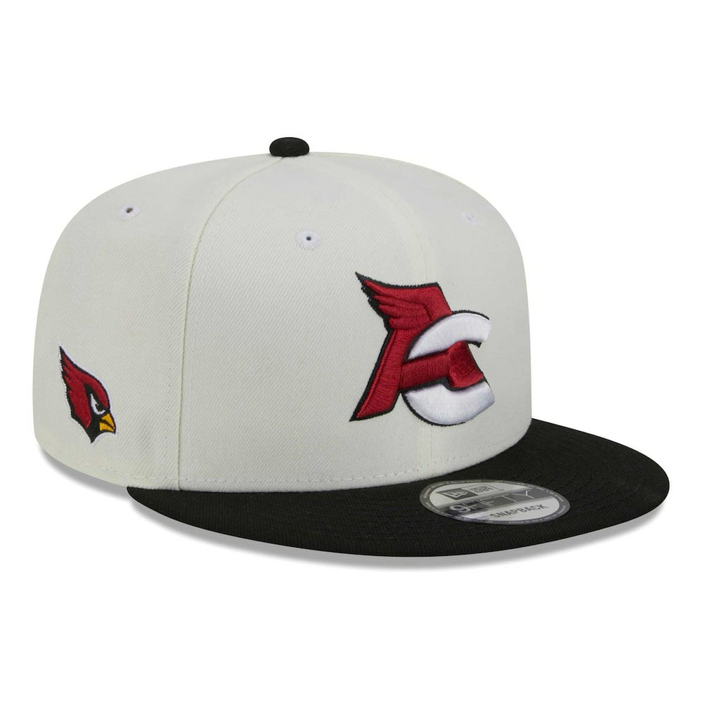 Arizona Cardinals New Era City Originals 9FIFTY Snapback Hat Cream/Black | NFL