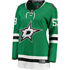 Wyatt Johnston Dallas Stars Fanatics Women's Home Breakaway Player Jersey - Kelly Green - NHL