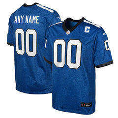 Indianapolis Colts Youth Indiana Nights Alternate Custom Game Jersey Blue | Nike for Sale