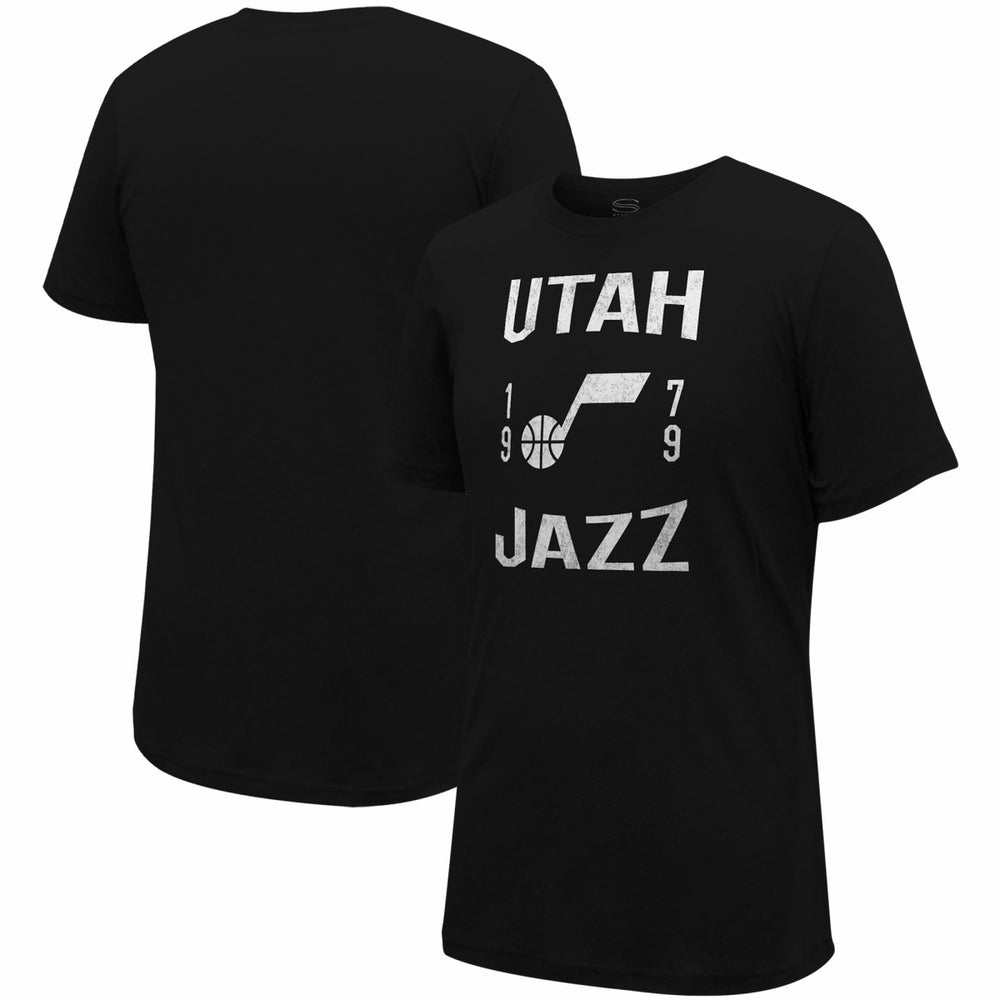 Utah Jazz Stadium Essentials Unisex City Year T-Shirt Black - NBA