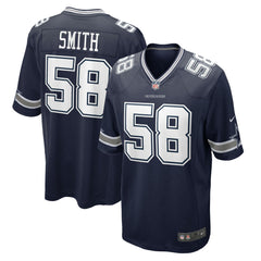 Mazi Smith Dallas Cowboys Game Jersey Navy | Nike for Sale