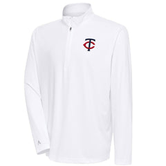 Minnesota Twins Antigua Tribute Quarter-Zip Pullover Top - MLB
