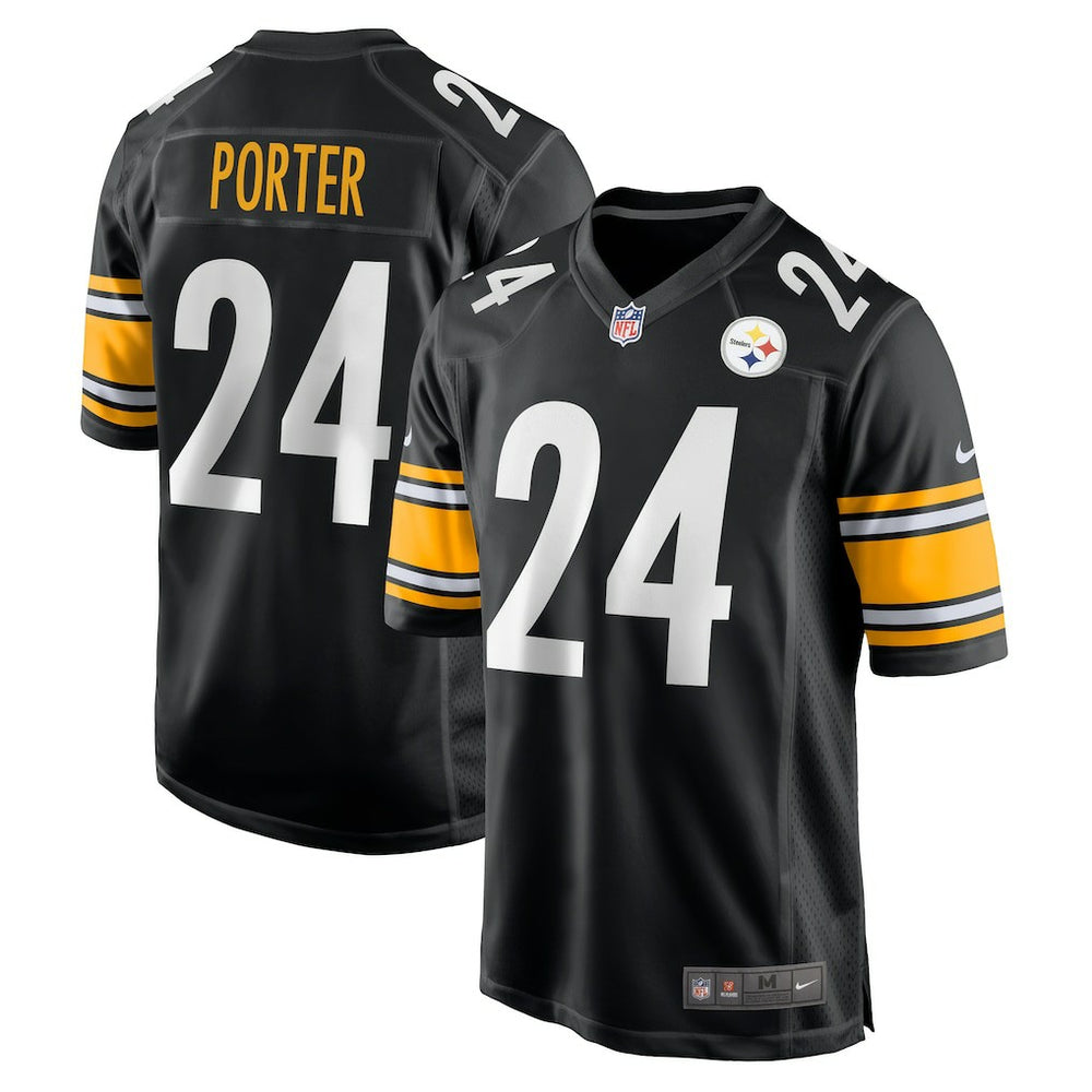 Joey Porter Jr. Pittsburgh Steelers Game Jersey Black | Nike for Sale