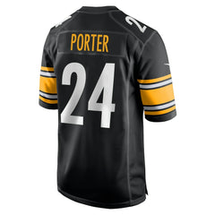 Joey Porter Jr. Pittsburgh Steelers Game Jersey Black | Nike for Sale