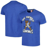 Chicago Cubs Homage Doodle Collection The Friendly Confines Tri-Blend T-Shirt - MLB