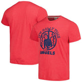 Los Angeles Angels Homage Doodle Collection It's Rally Time Tri-Blend T-Shirt - MLB