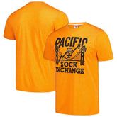 San Francisco Giants Homage Doodle Collection Pacific Sock Exchange Tri-Blend T-Shirt - MLB