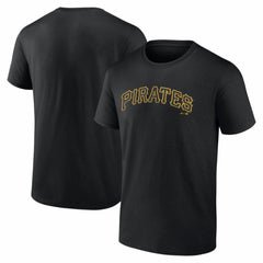 Pittsburgh Pirates Logo Athletic Wordmark T-Shirt - MLB