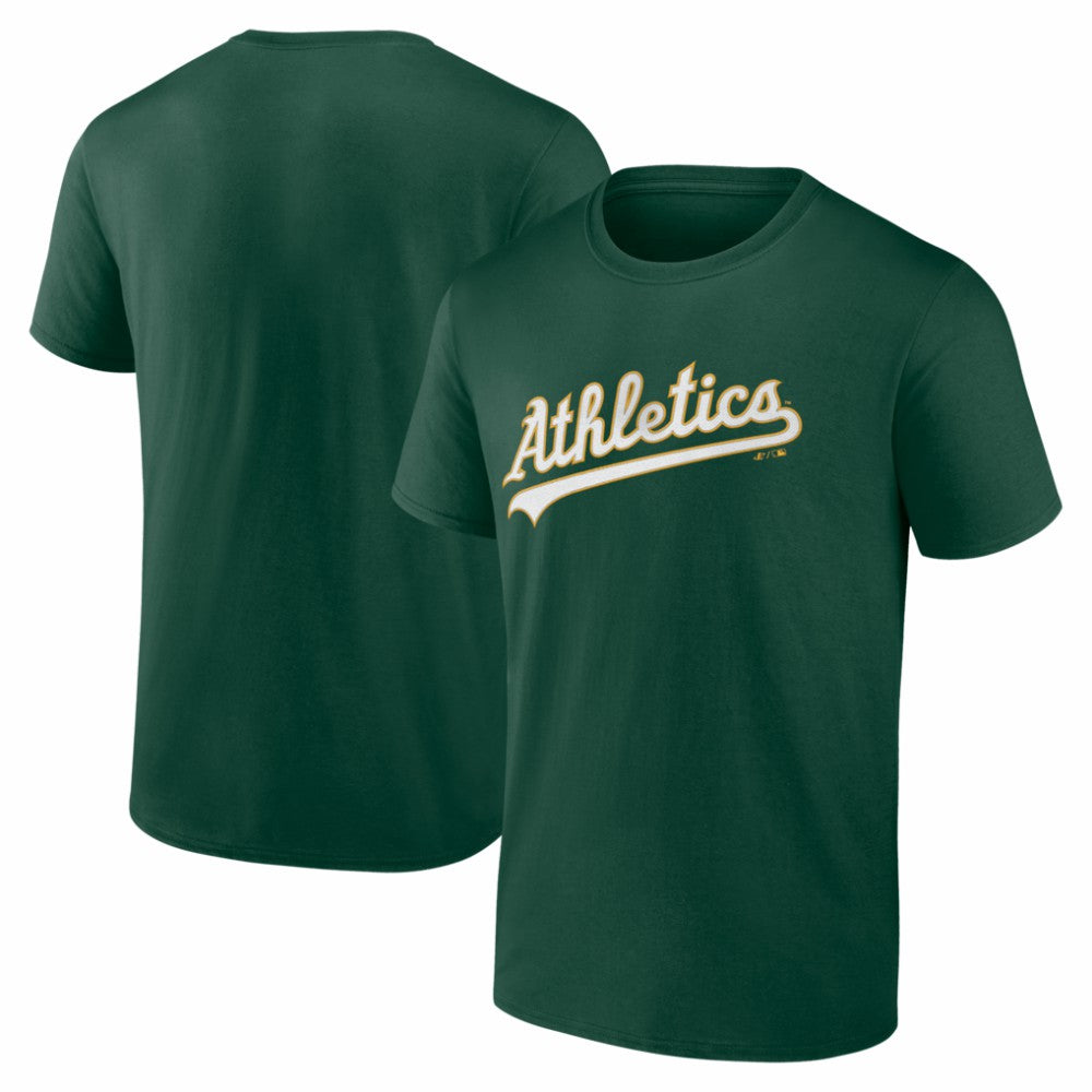Athletics Logo Athletic Wordmark T-Shirt - MLB