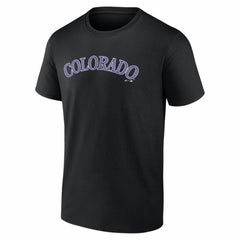 Colorado Rockies Logo Athletic Wordmark T-Shirt - MLB