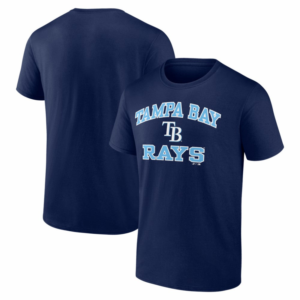 Tampa Bay Rays Logo Athletic Heart and Soul T-Shirt - MLB