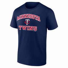 Minnesota Twins Logo Athletic Heart and Soul T-Shirt - MLB
