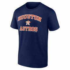 Houston Astros Logo Athletic Heart and Soul T-Shirt - MLB