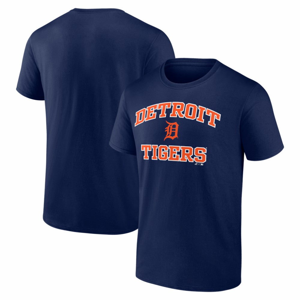 Detroit Tigers Logo Athletic Heart and Soul T-Shirt - MLB