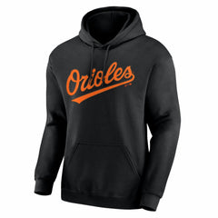 Baltimore Orioles Logo Athletic Wordmark Hoodie - MLB
