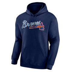 Atlanta Braves Logo Athletic Wordmark Hoodie - MLB