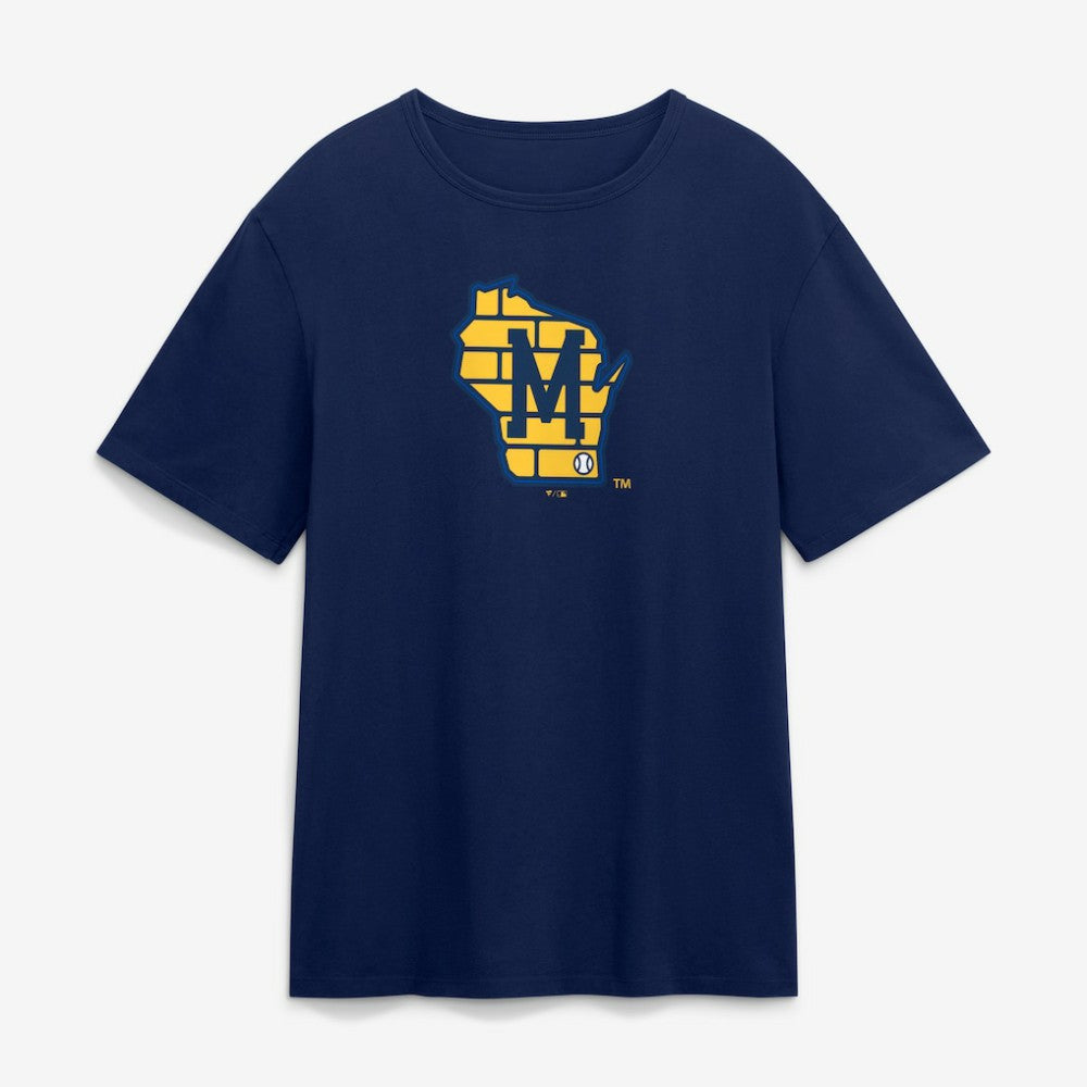 Milwaukee Brewers Fanatics Alternate Logo Legacy T-Shirt - MLB
