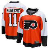 Travis Konecny Philadelphia Flyers Fanatics Home Breakaway Jersey - Orange - NHL