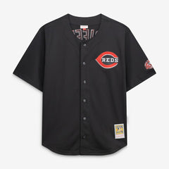 Ken Griffey Jr. Cincinnati Reds Mitchell & Ness Big & Tall Cooperstown Mesh Batting Practice Jersey - MLB