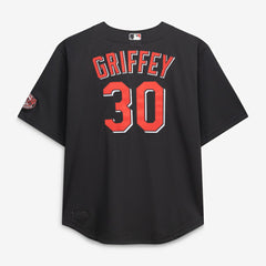 Ken Griffey Jr. Cincinnati Reds Mitchell & Ness Big & Tall Cooperstown Mesh Batting Practice Jersey - MLB