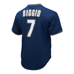 Craig Biggio Houston Astros Mitchell & Ness 1991 Cooperstown Collection Mesh Pullover Jersey - MLB