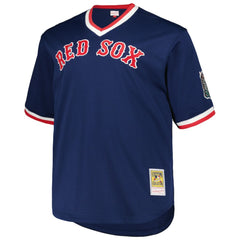 Pedro Martinez Boston Red Sox Mitchell & Ness 1999 Cooperstown Collection Mesh Pullover Jersey - MLB