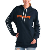 Chicago Bears G-III 4Her by Carl Banks Women's Extra Inning Pullover Hoodie Navy | NFL