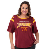 Washington Commanders G-III 4Her by Carl Banks Women's Plus Size Linebacker T-Shirt Burgundy | NFL