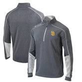 San Diego Padres Columbia Omni-Wick Shotgun 2.0 Quarter-Zip Pullover Top - MLB