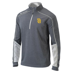 San Diego Padres Columbia Omni-Wick Shotgun 2.0 Quarter-Zip Pullover Top - MLB