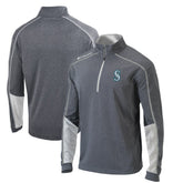 Seattle Mariners Columbia Omni-Wick Shotgun 2.0 Quarter-Zip Pullover Top - MLB