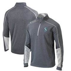 Seattle Mariners Columbia Omni-Wick Shotgun 2.0 Quarter-Zip Pullover Top - MLB