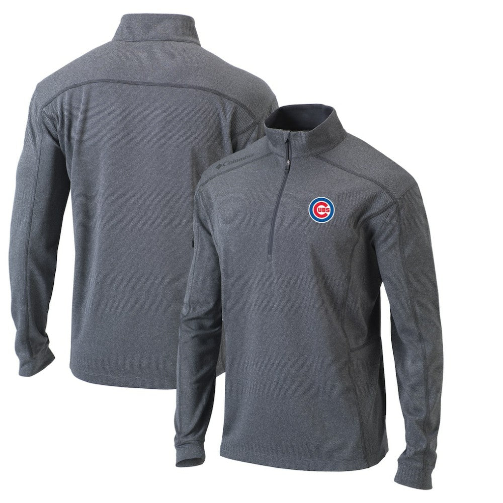 Chicago Cubs Columbia Omni-Wick Shotgun Quarter-Zip Pullover Top - MLB