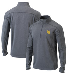 San Diego Padres Columbia Omni-Wick Shotgun Quarter-Zip Pullover Top - MLB