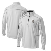 San Diego Padres Columbia Omni-Wick Shotgun Quarter-Zip Pullover Top - MLB