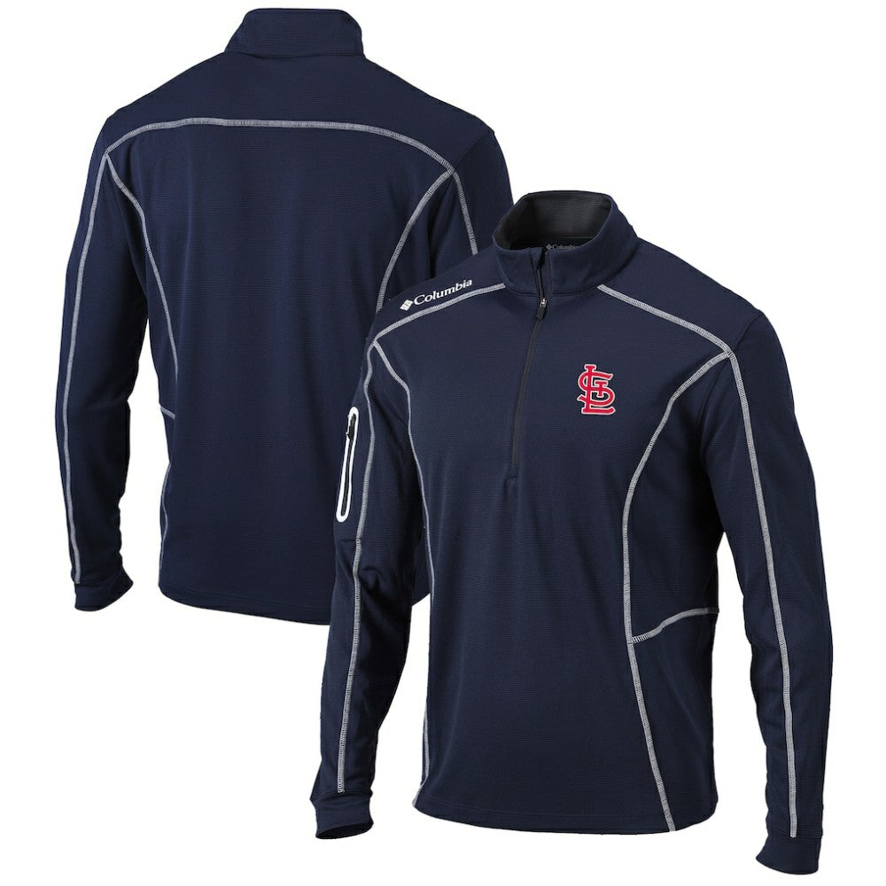 St. Louis Cardinals Columbia Omni-Wick Shotgun Quarter-Zip Pullover Top - MLB